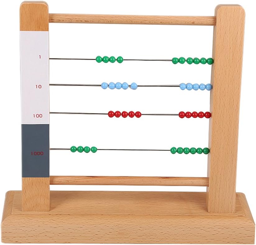 Mo077 - Montessori small bead frame