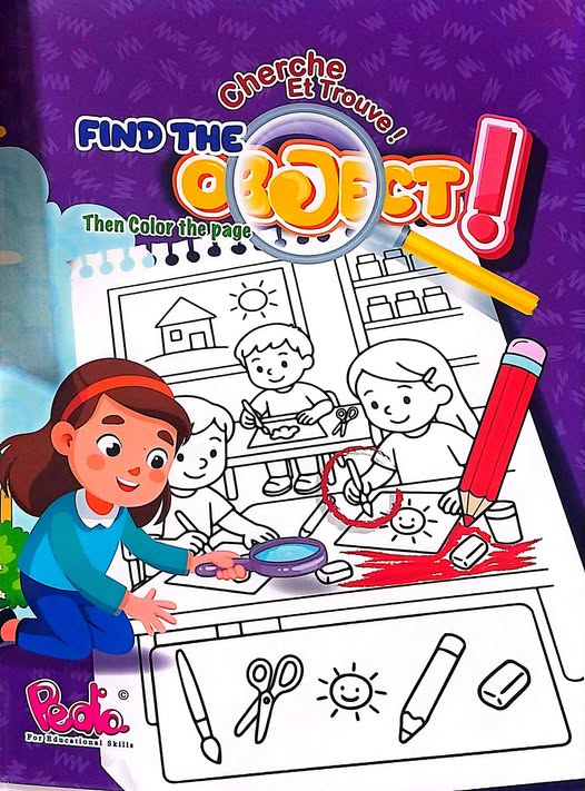 A028 - Find the objects - Cherche et Trouve - Level 1