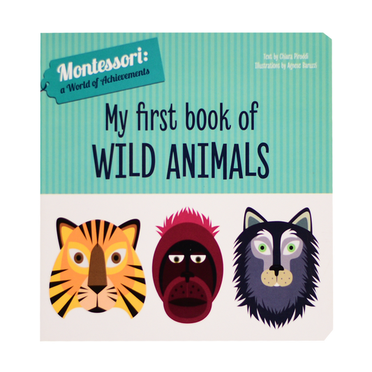 L250 - My First Book Of Wild Animals Montessori