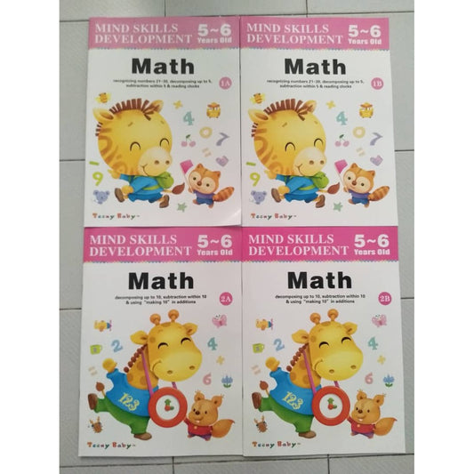 A241 - Mind skills development 4 - 5 years old - Math