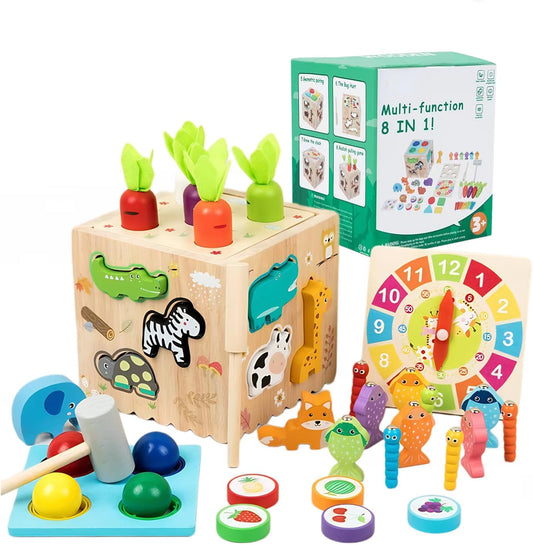 M312 - Multi-function 8 in 1 activity cube