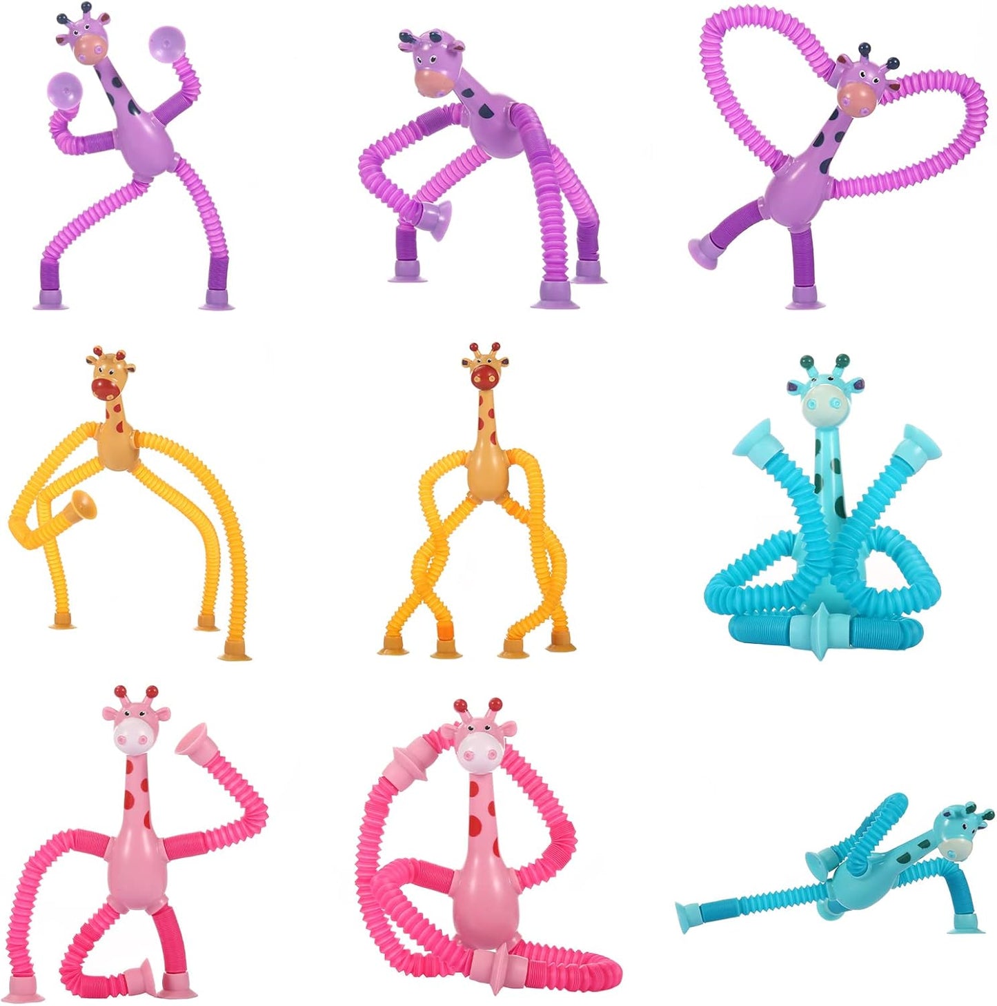 G007 - Giraffe Sensory Pop Tubes with Light