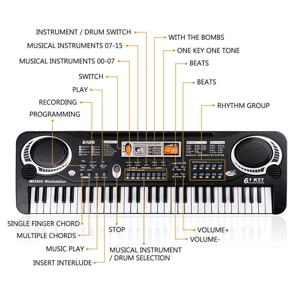 M267 - 61-key Electronic keyboard