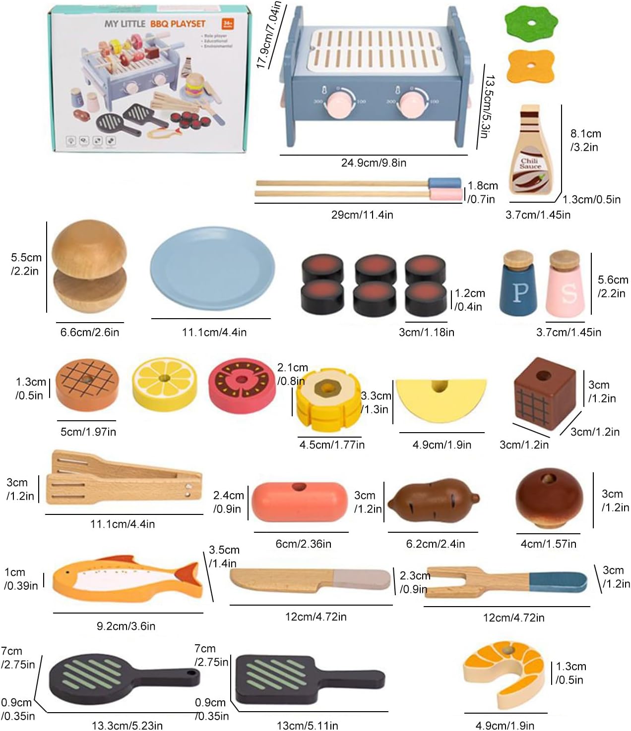 M341 - My little bbq playset
