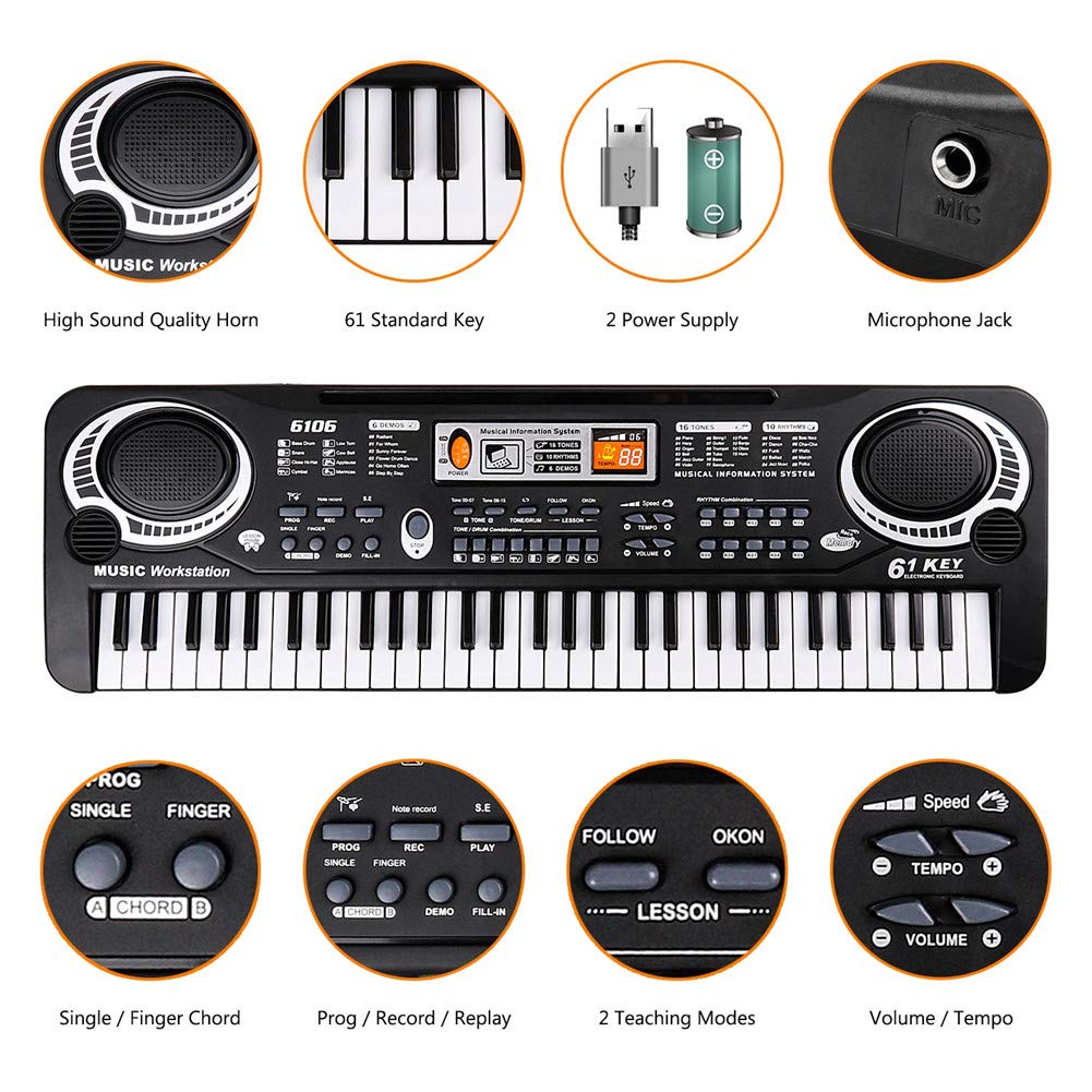 M267 - 61-key Electronic keyboard