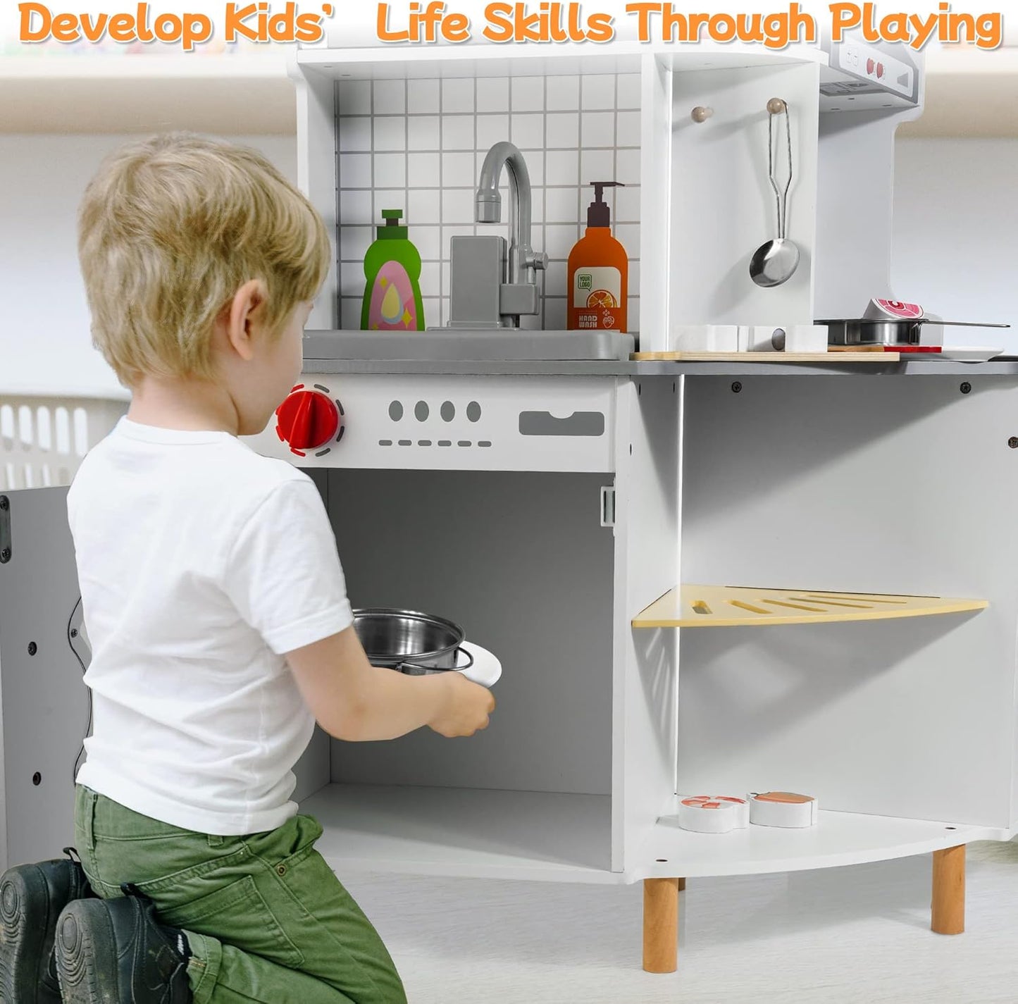 M257 - Corner kitchen 80 x 83 cm (FREE DELIVERY)