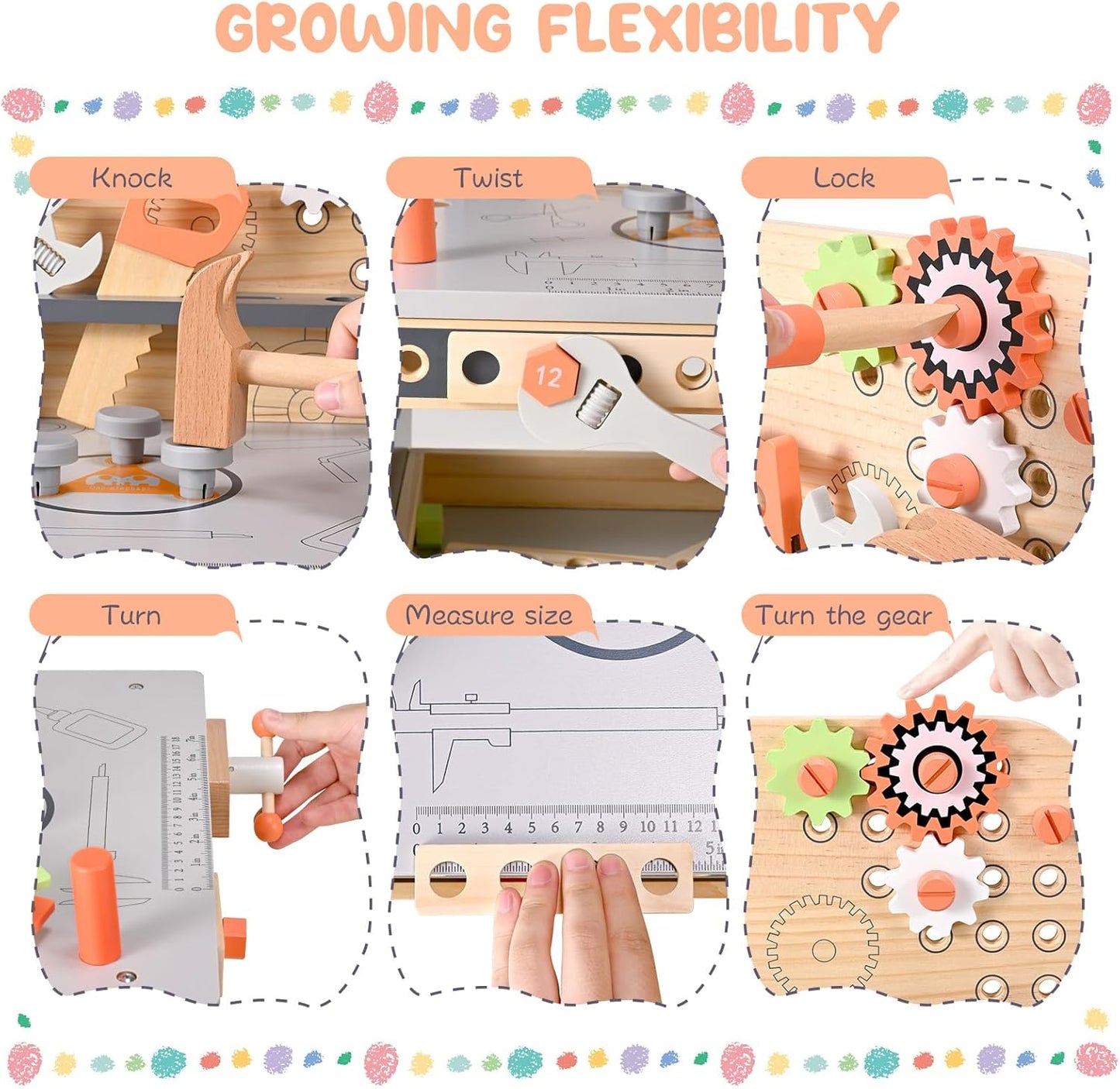 M254 - Clock tool table 54 x 40 cm (FREE DELIVERY)