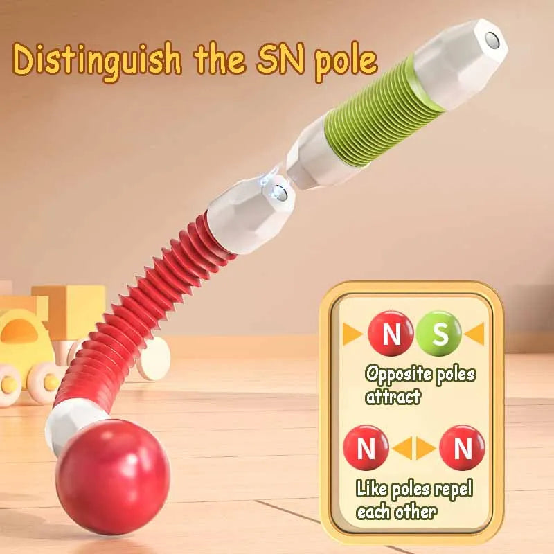 Flexible magnetic tube block