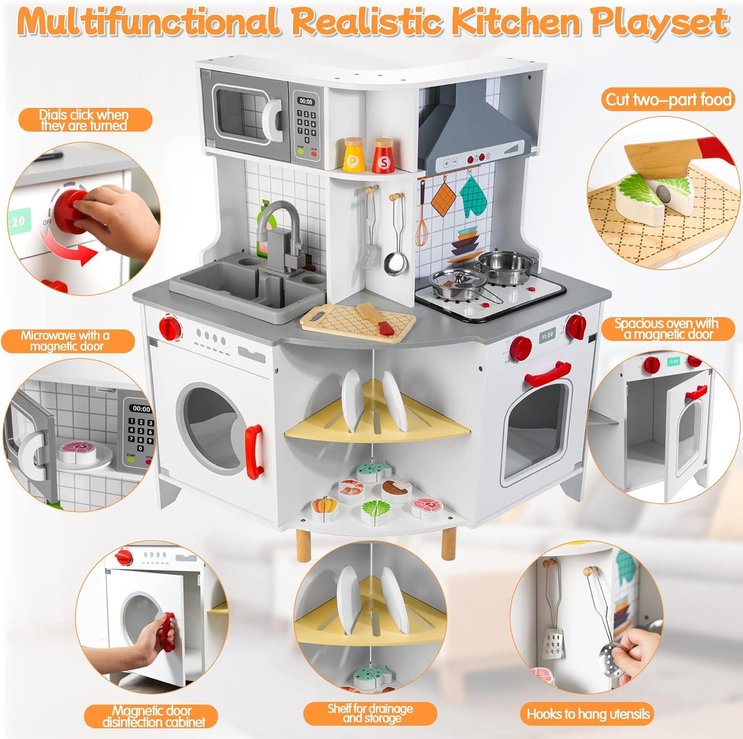 M257 - Corner kitchen 80 x 83 cm (FREE DELIVERY)