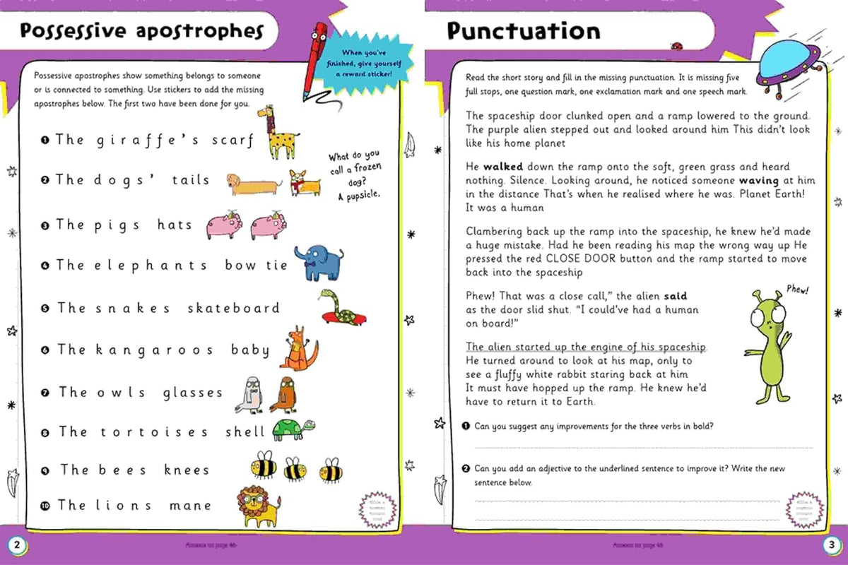 A318 - Help with homework: 7+ English