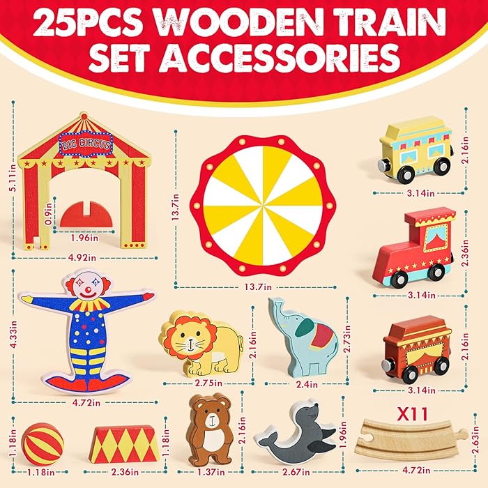 M262 - 25 pcs circus train