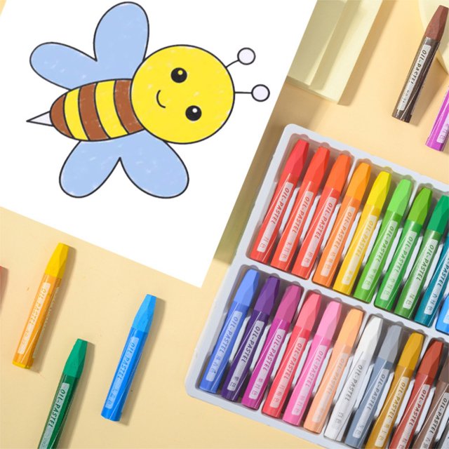 X006 - Oil pastel 24 colors