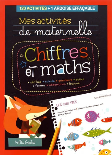 A006 - Mes Activites De Maternelle : Chiffres Et Maths (PS3 / GS)