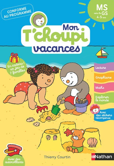 A401 - Mon T'choupi vacances MS vers la GS 4-5 ans