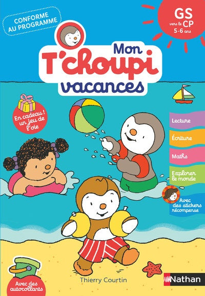 A402 - Mon T'choupi vacances GS vers la CP 5-6 ans