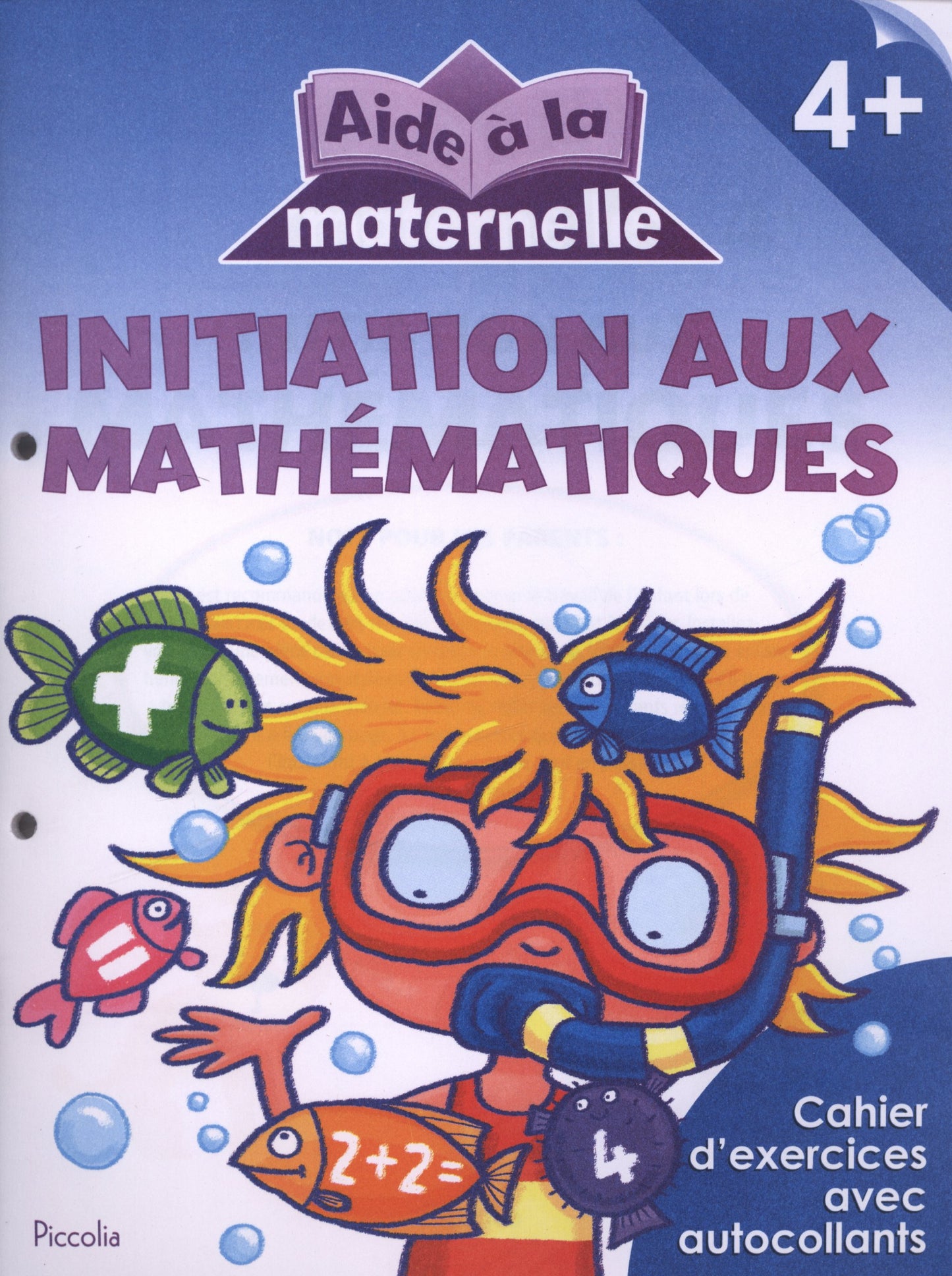 A216 - Aide à la maternelle - Initiation aux mathématiques 4+