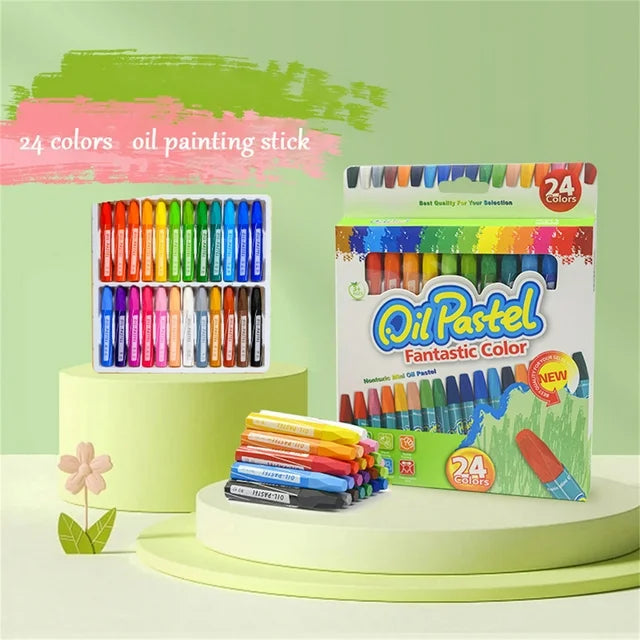 X006 - Oil pastel 24 colors