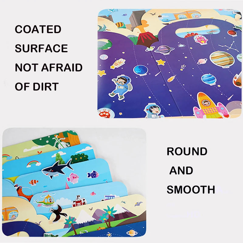 A010 - Reusable stickers book