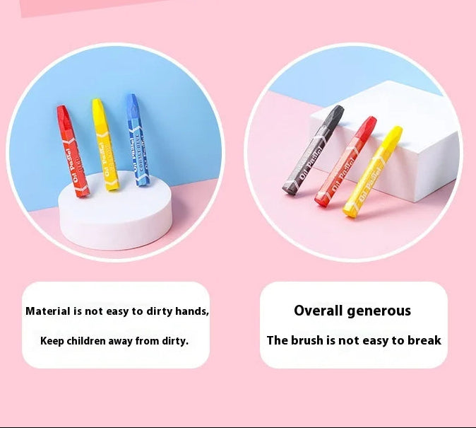 X006 - Oil pastel 24 colors