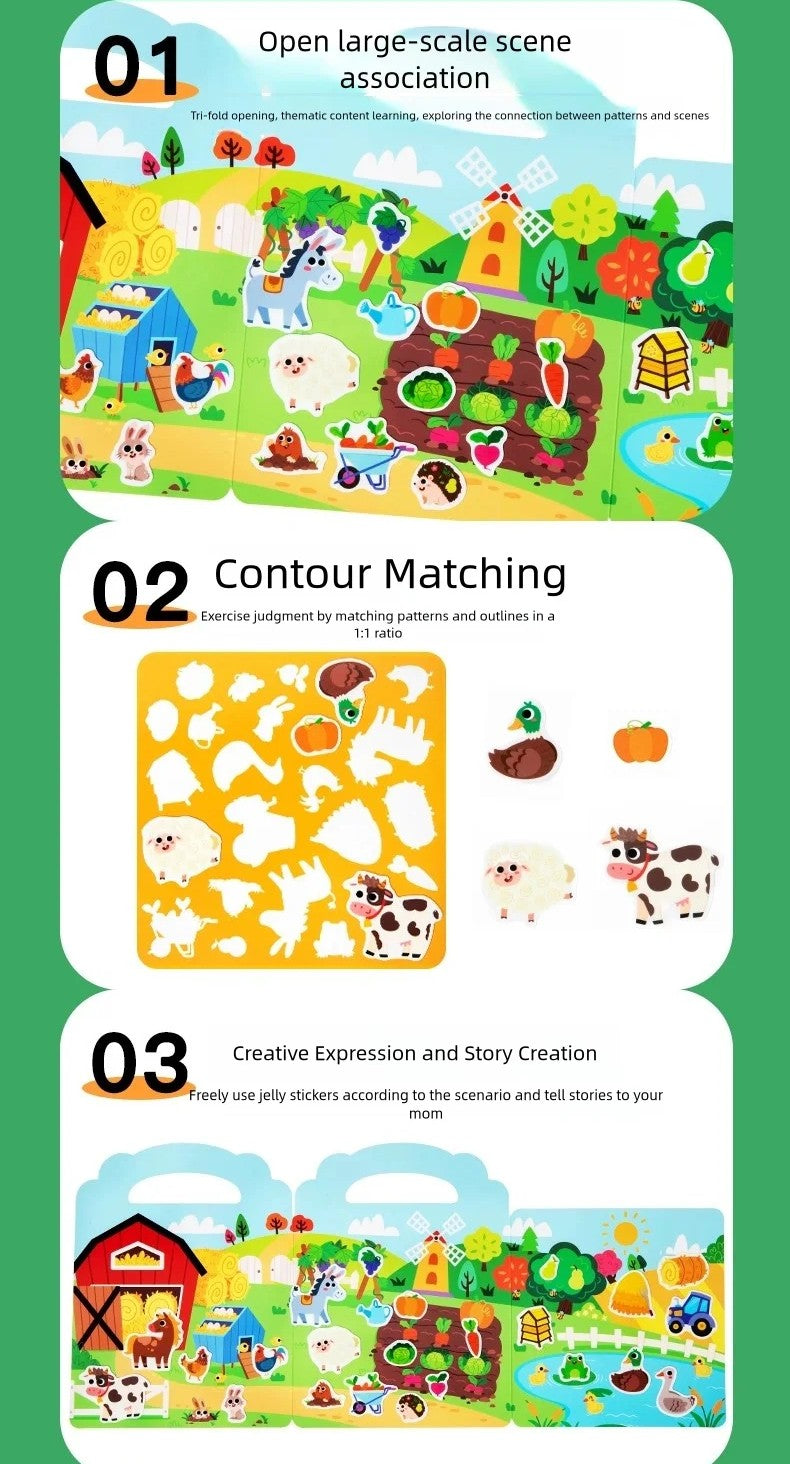 A030 - Jelly Stickers Book