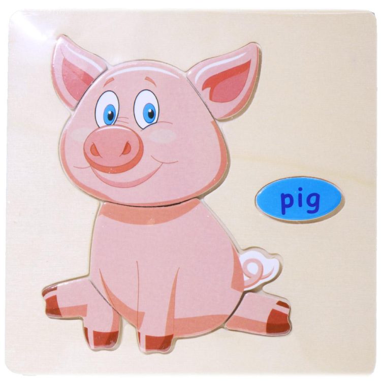 P055 - 3D cartoon puzzle (3 puzzles for 2 $)