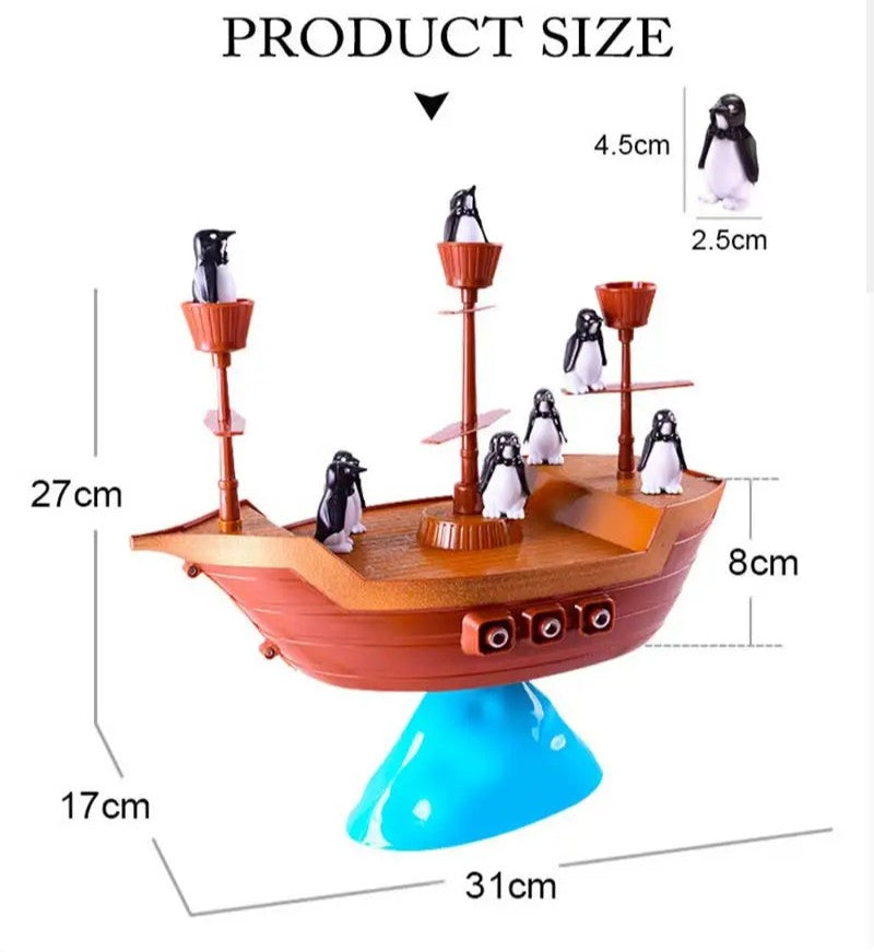 G089 - Pirate boat balancing game