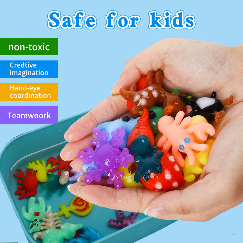 Magic gel water pets