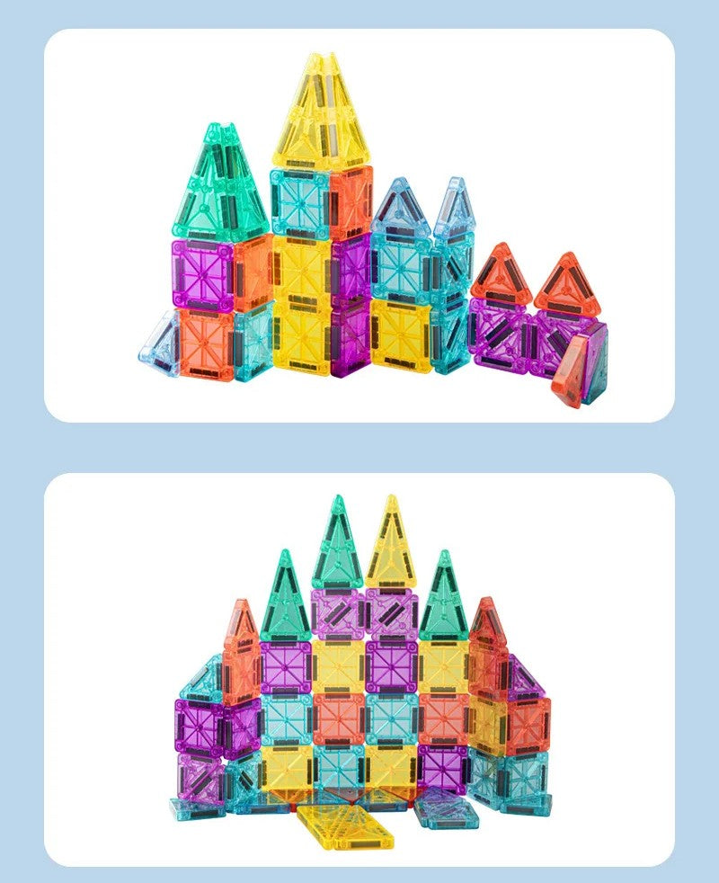 M014 - Mini Magnetic Tiles 56 pcs
