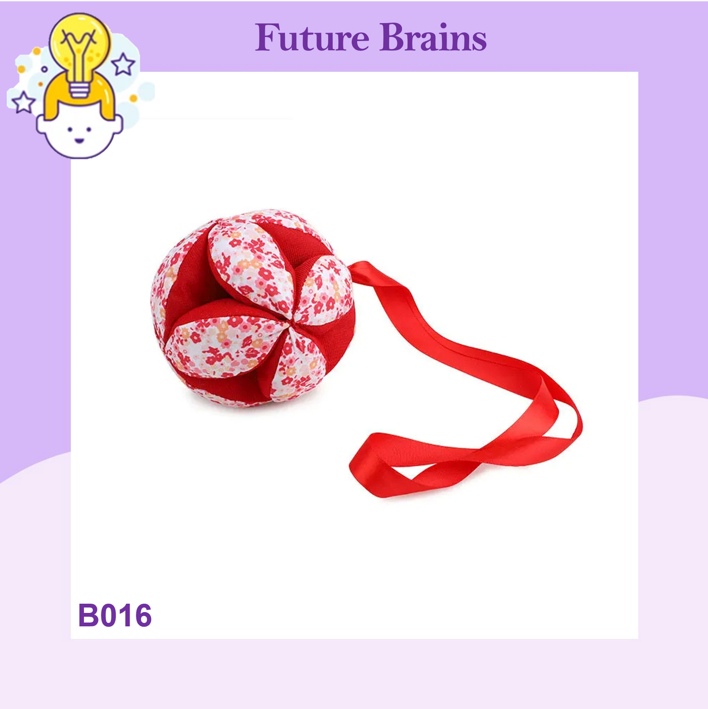 B016 - Montessori baby cloth ball