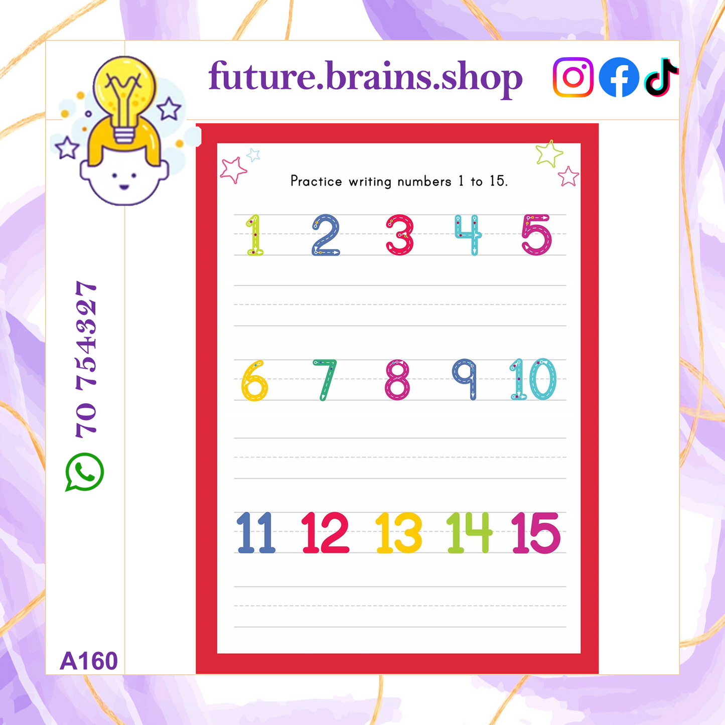 A160 - Get Ready for Kindergarten (KG3)