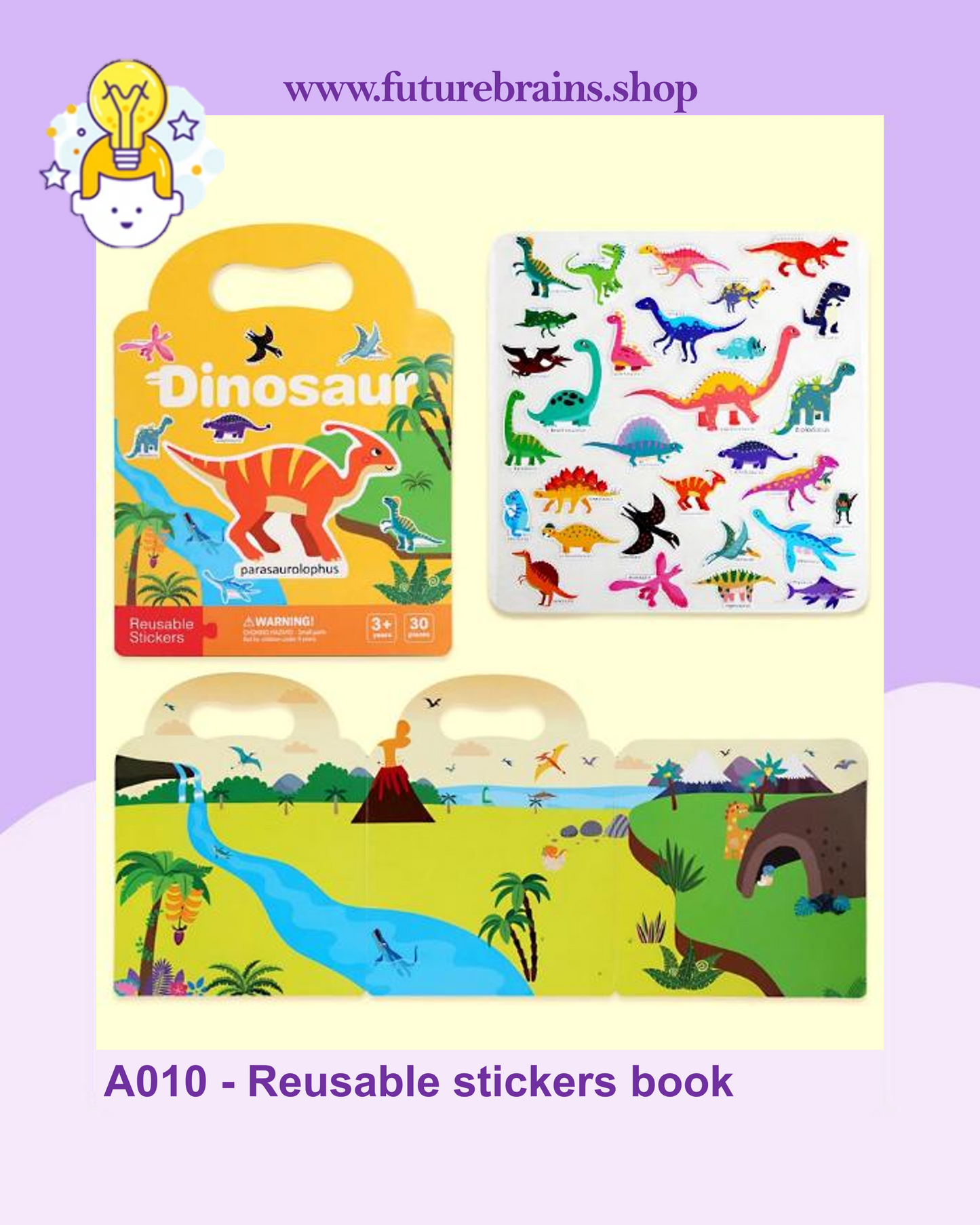 A010 - Reusable stickers book