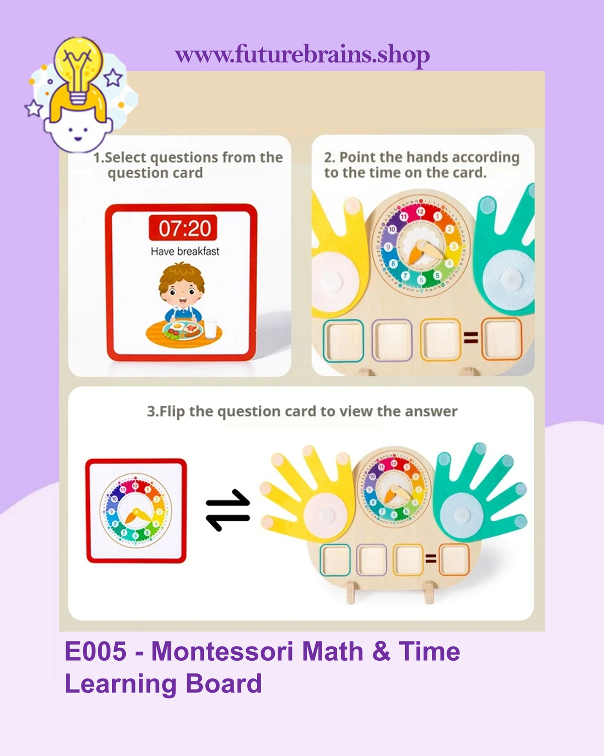 E005 - Alarm clock finger game