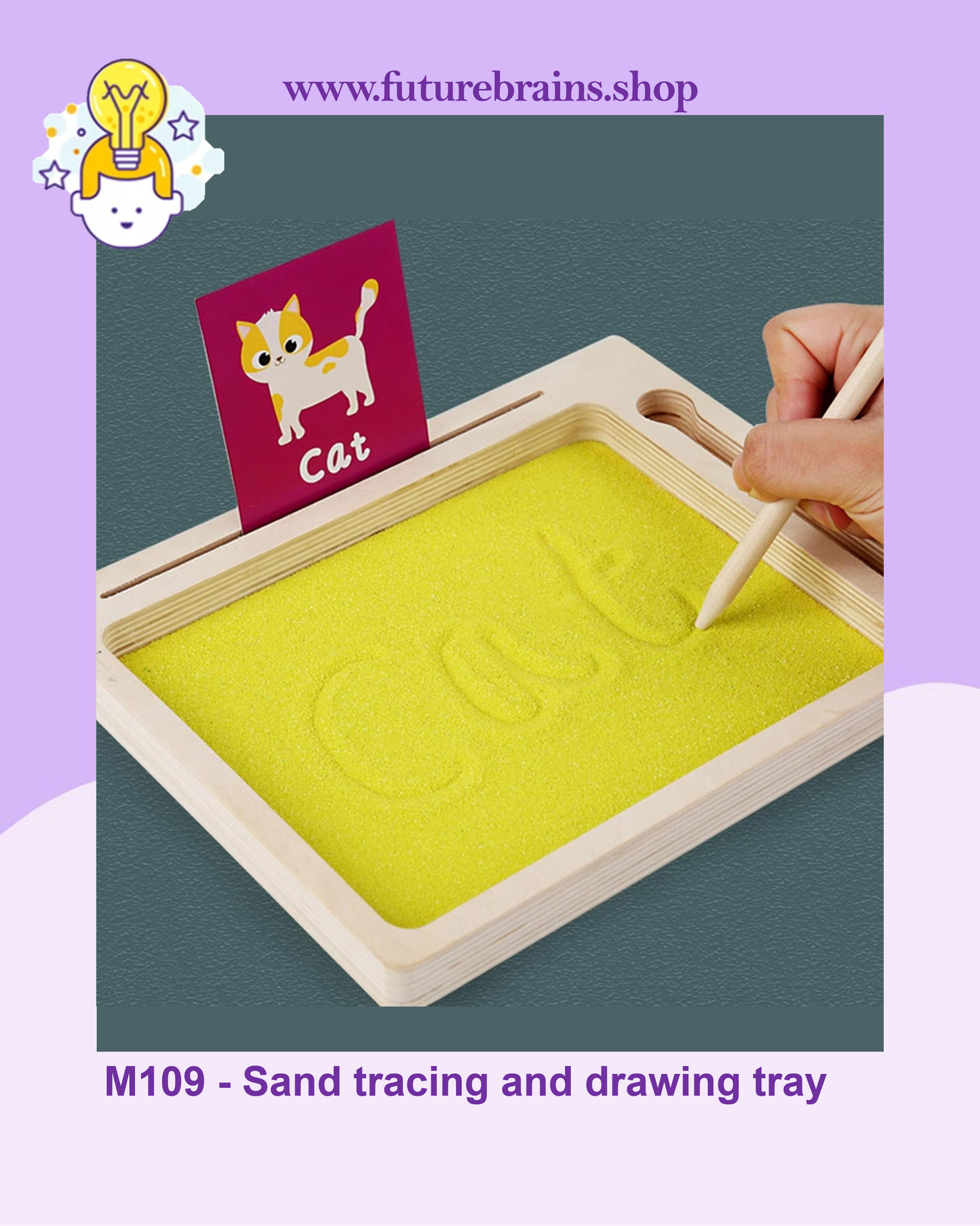 M109 - Wordpad - Sand tracing and drawing tray