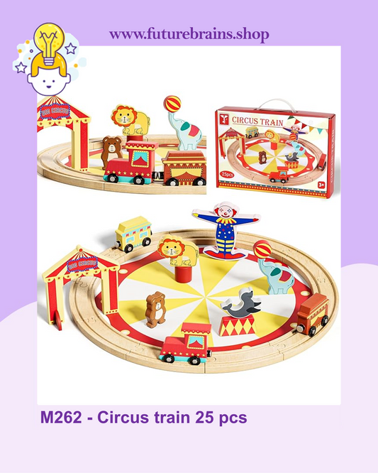 M262 - Circus train 25 pcs