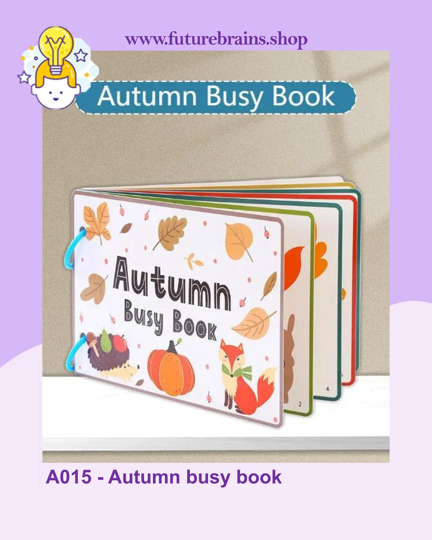 A015 - Autumn busy book