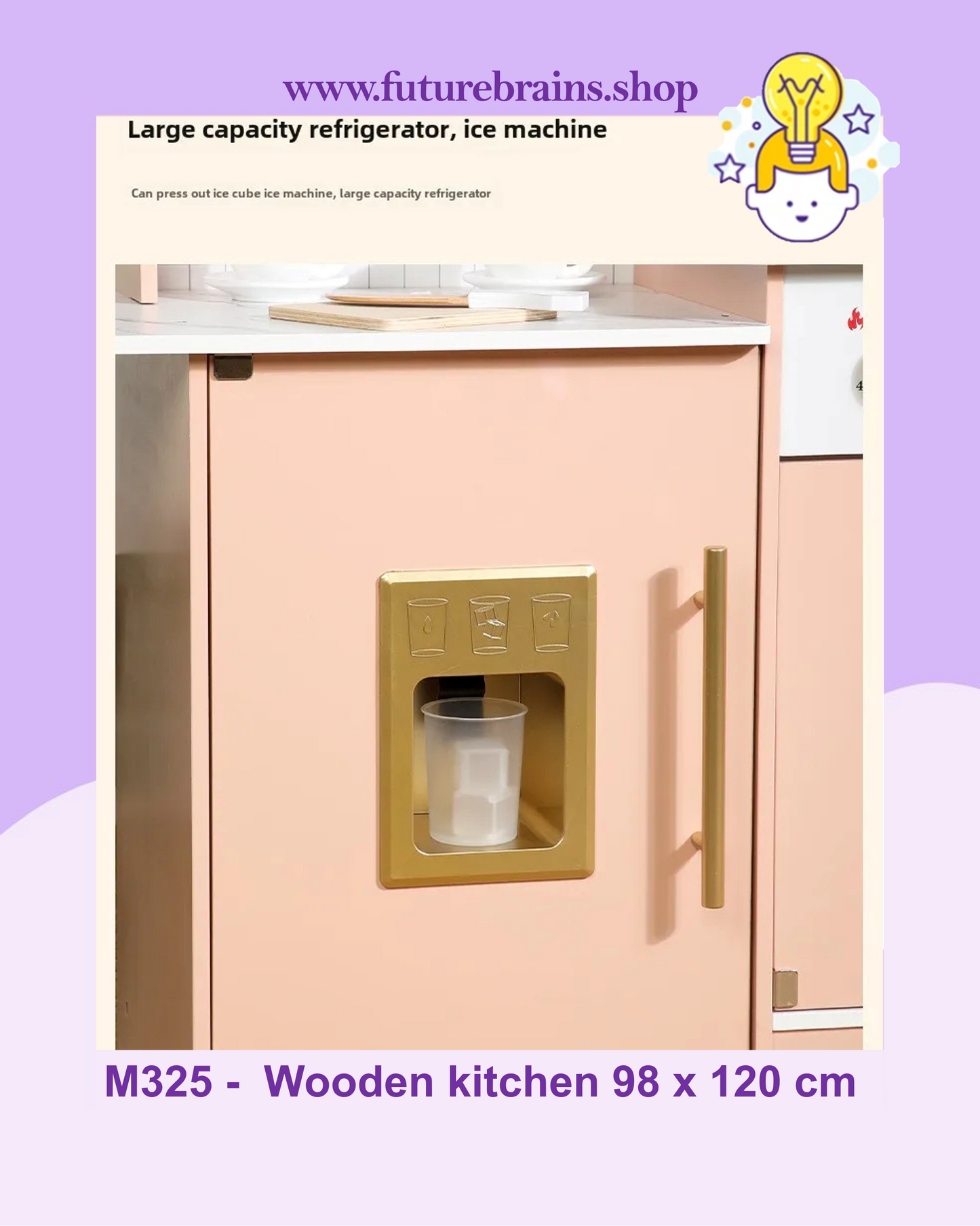 M325 -  Wooden kitchen 98 x 120 cm (FREE DELIVERY)
