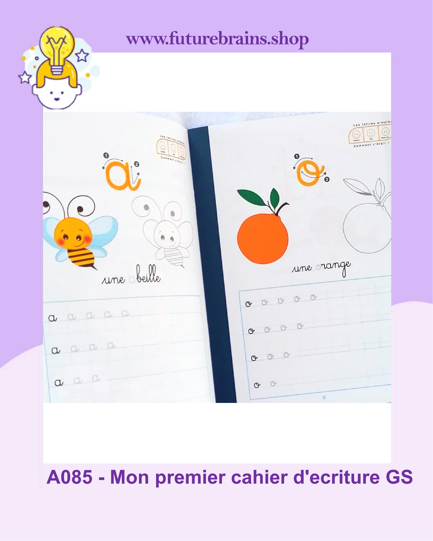 A085 - Mon premier cahier d'ecriture GS