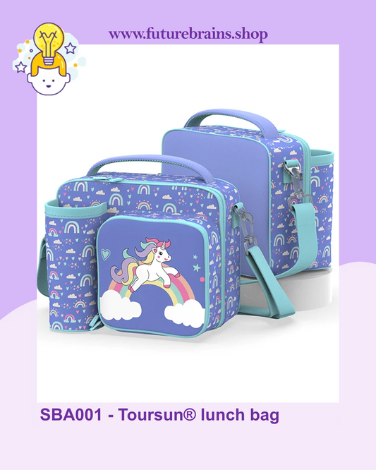 SBA001 - Toursun® lunch bag rainbow design
