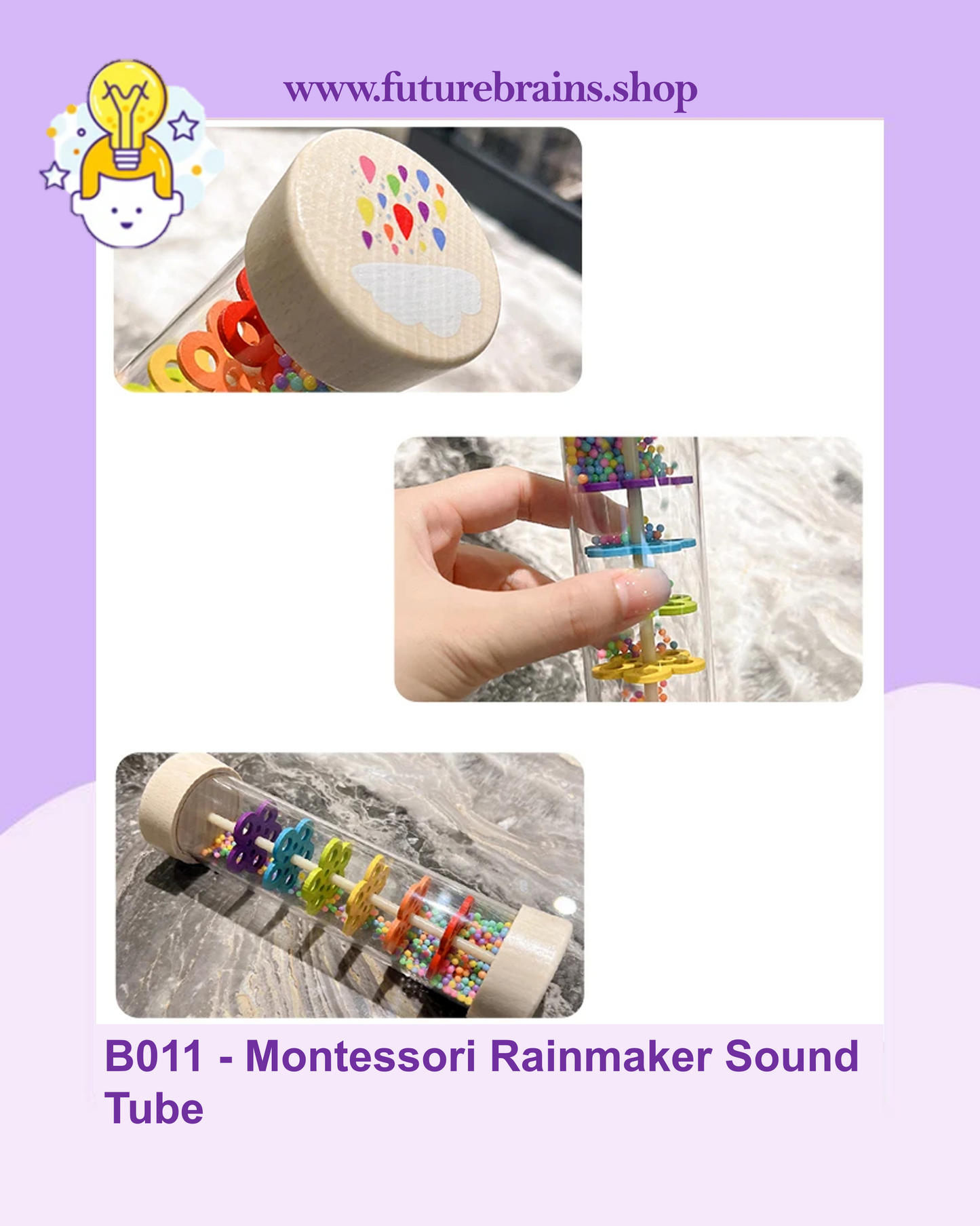 Montessori Rainmaker Sound Tube