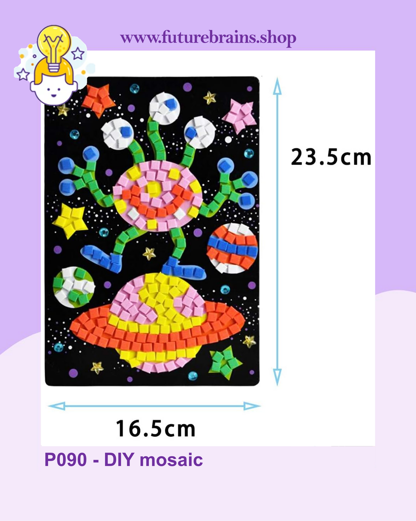 P090 - DIY mosaic (buy 5 and get 5% off)