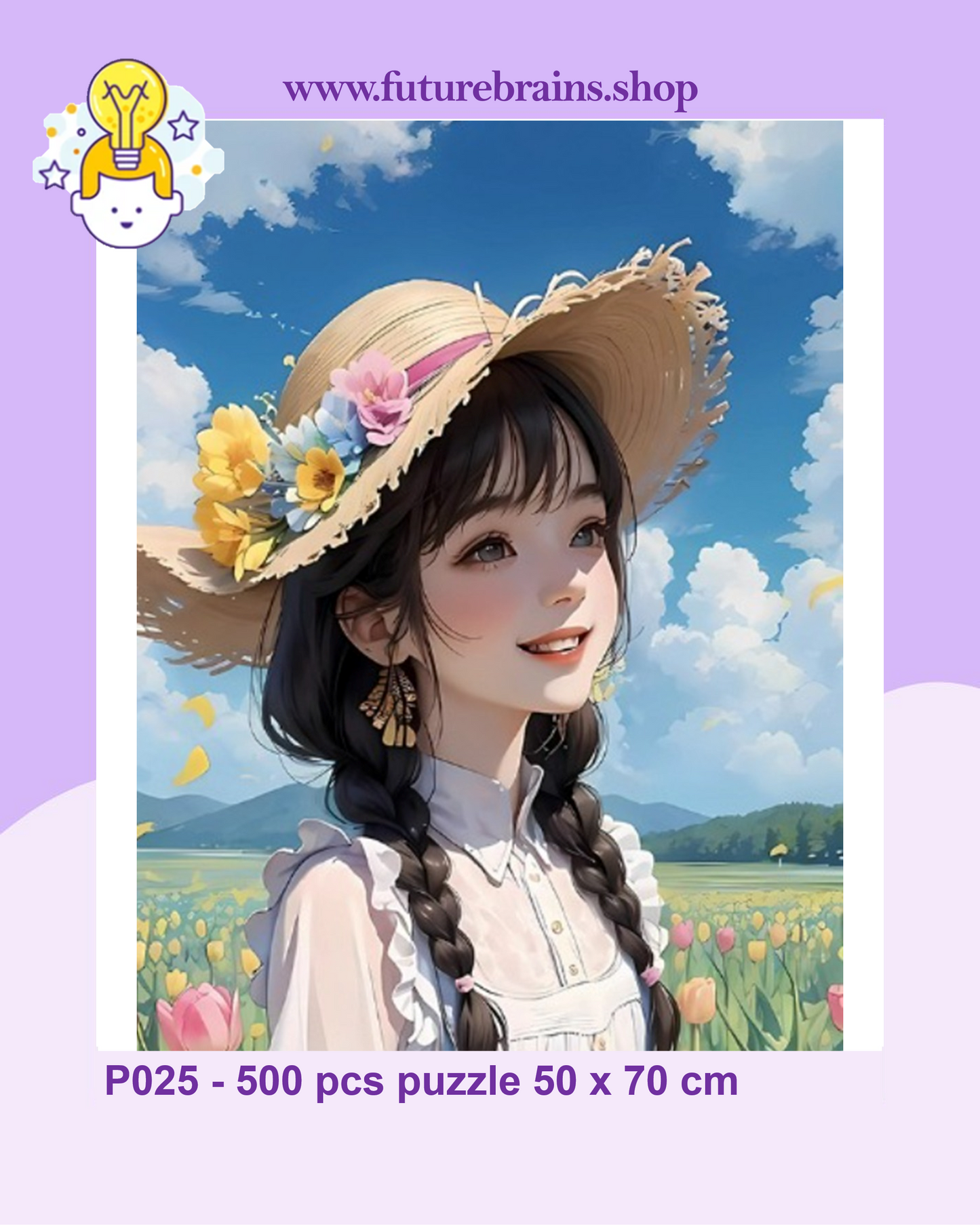 P025 - 500 pcs puzzle 50 x 70 cm
