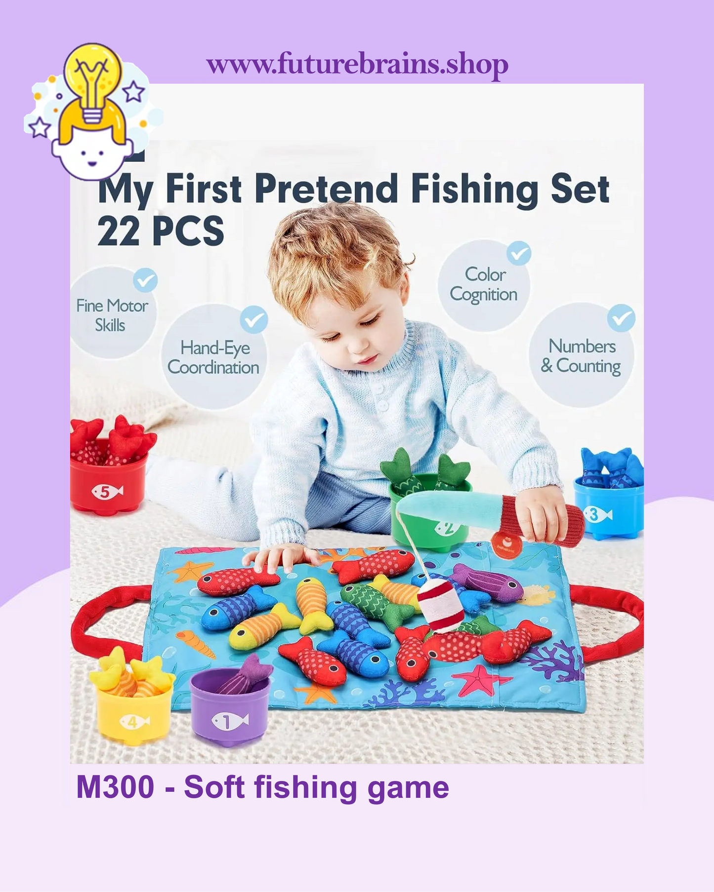 M300 - Fishing set for baby toddler