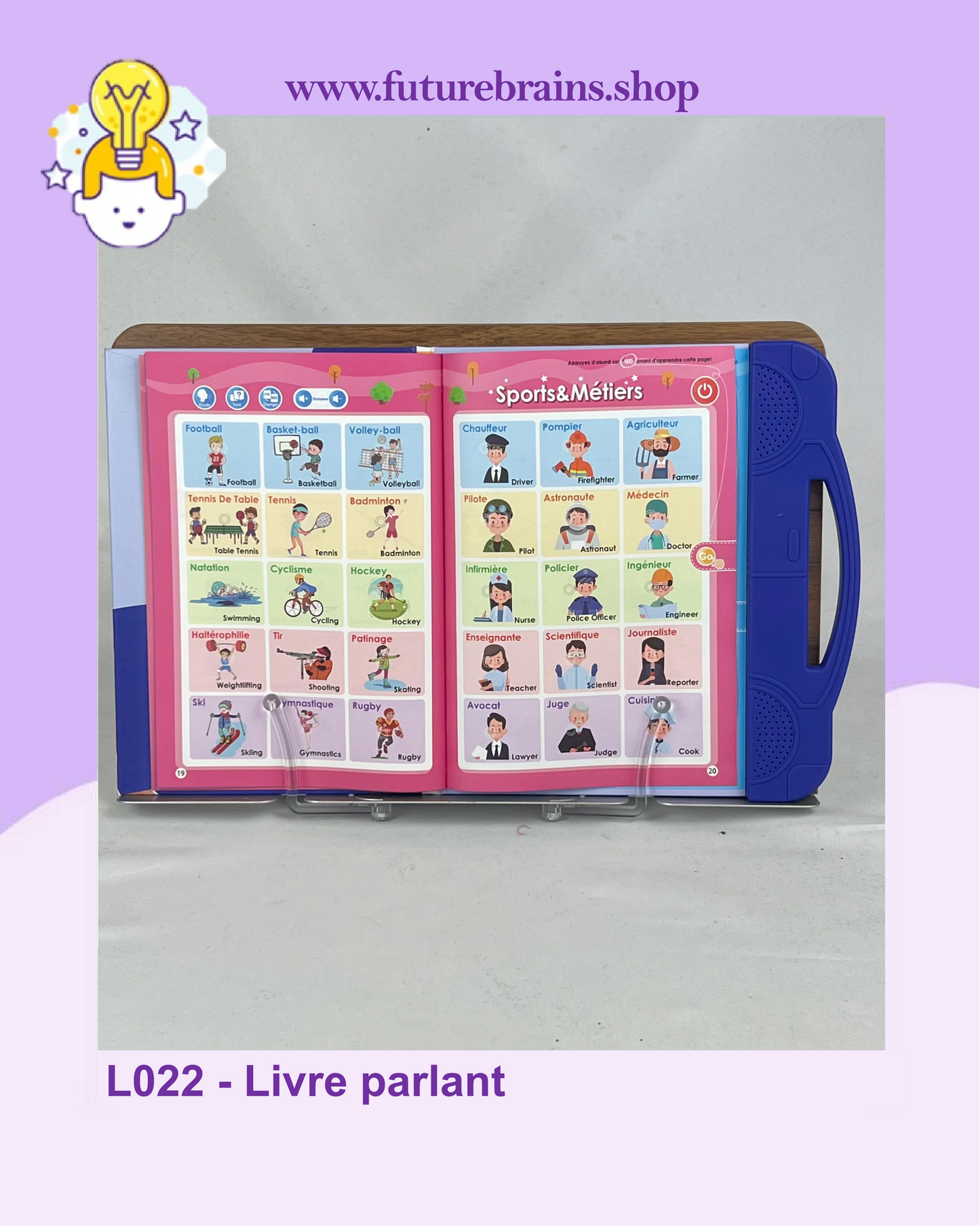 L022 - Livre parlant