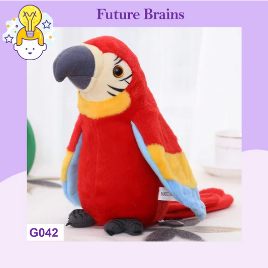 G042 - Talking parrot plush toy