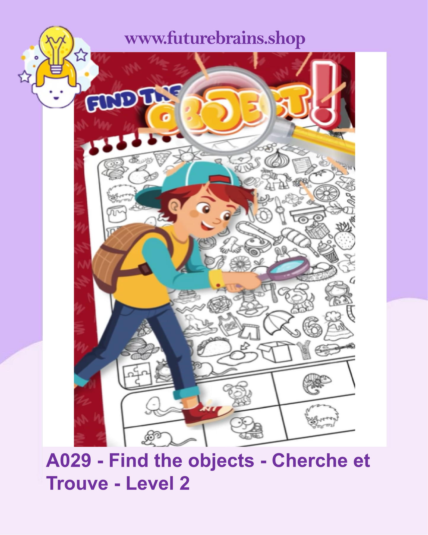 A029 - Find the objects - Cherche et Trouve - Level 2