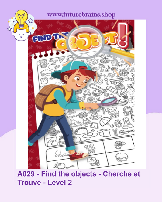 A029 - Find the objects - Cherche et Trouve - Level 2