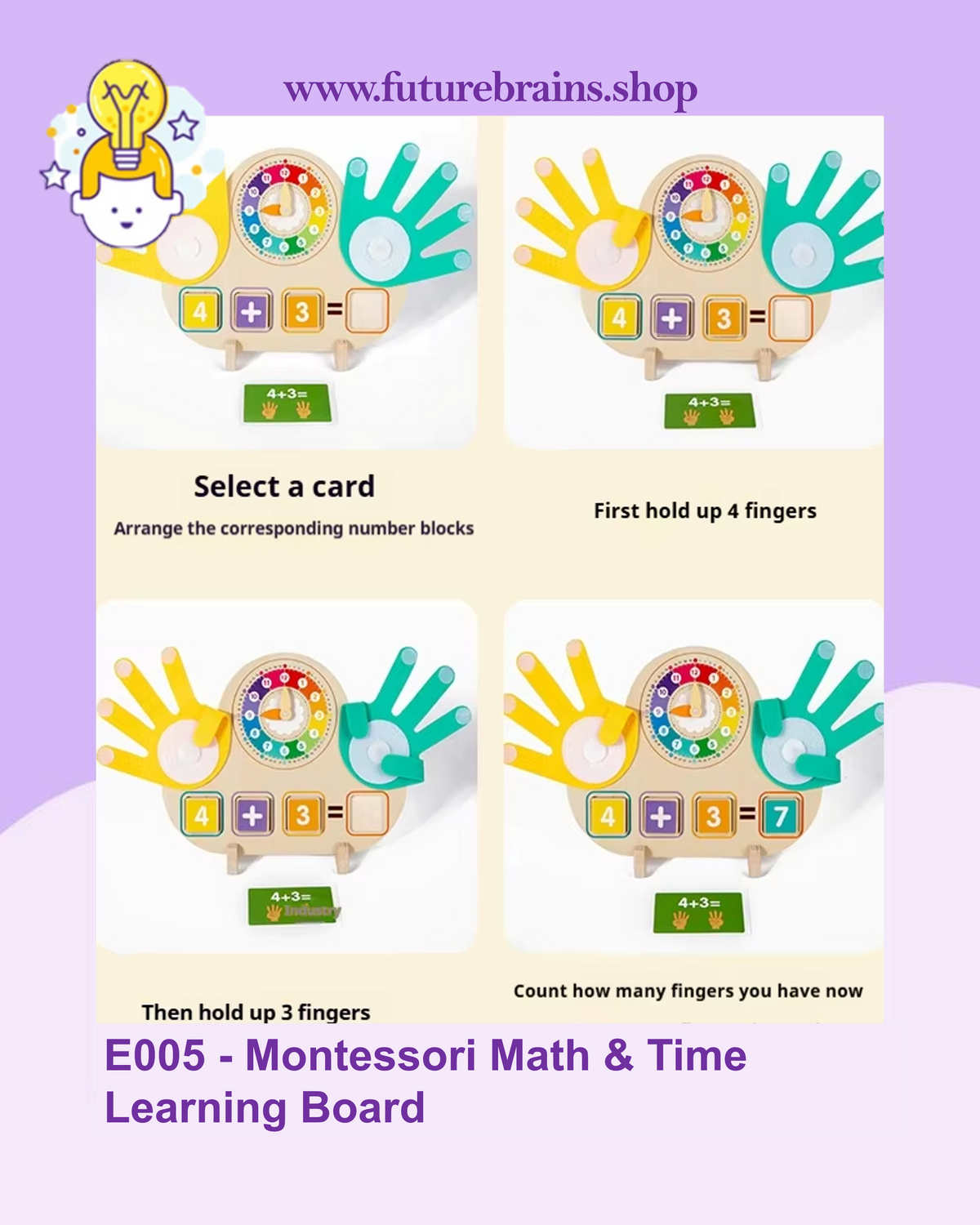 E005 - Alarm clock finger game