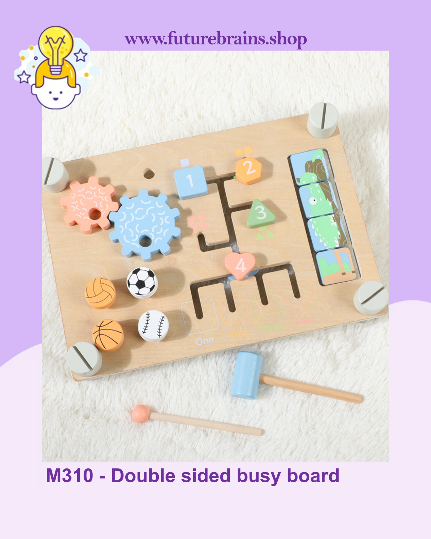 M310 - Double-sided busy board