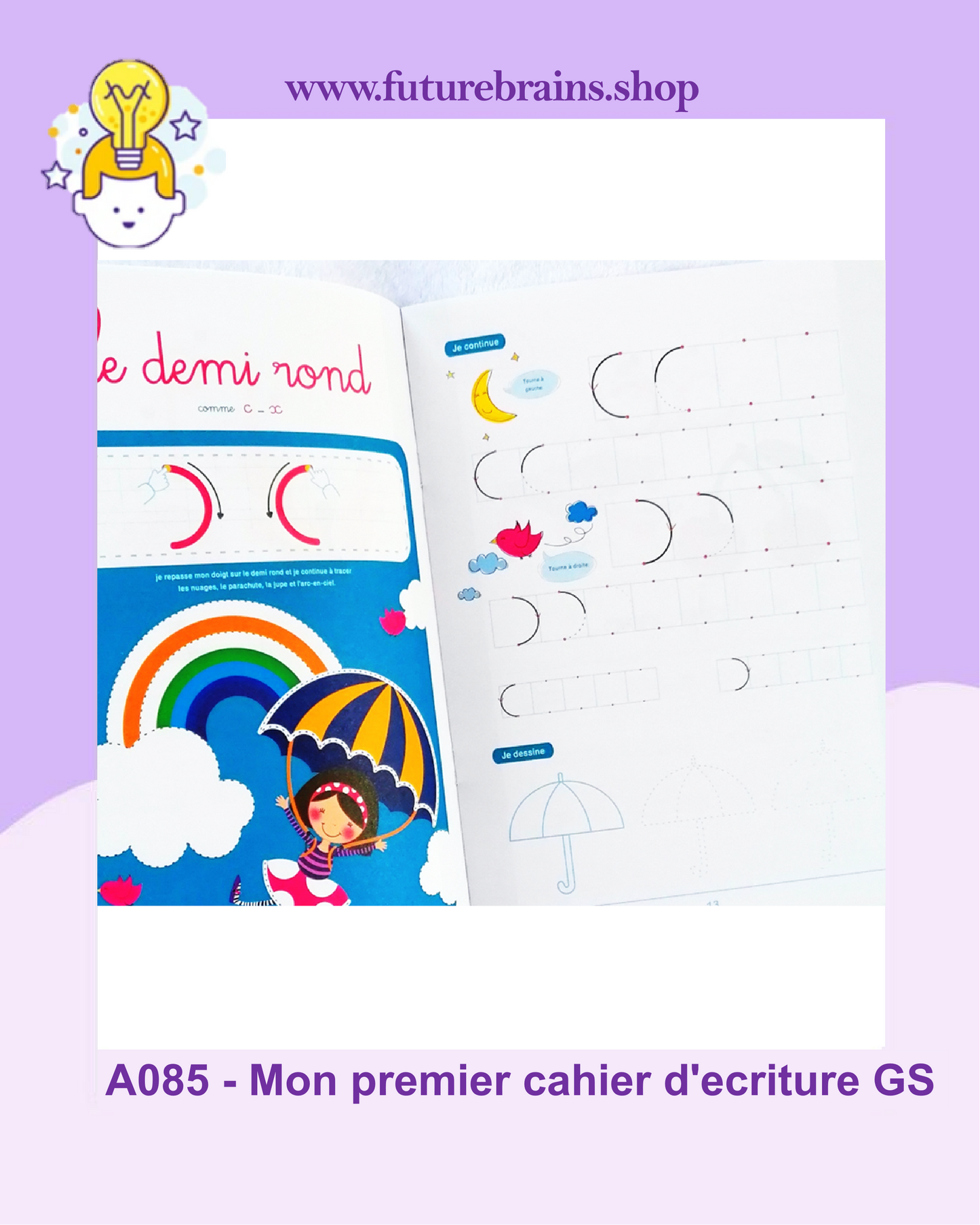 A085 - Mon premier cahier d'ecriture GS