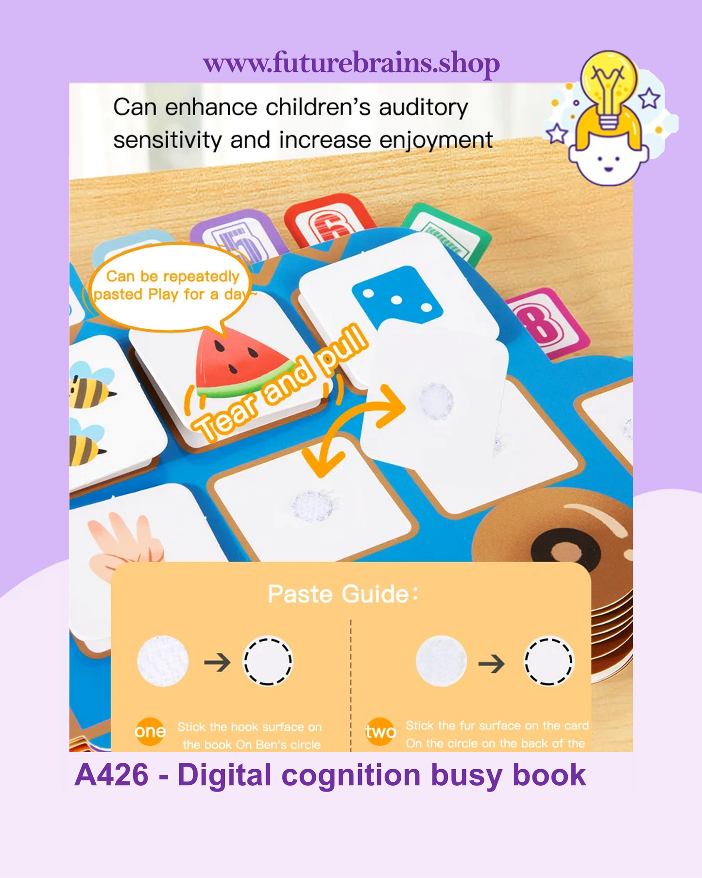A426 - Digital cognition busy book